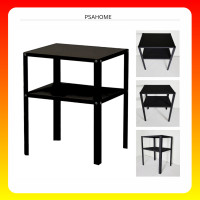 ราคา PSAHome ชั้นวางของเหล็ก 2 ชั้น รุ่น 2025 แข็งแรง ทนทาน ดีไซน์มินิมอล รองรับน้ำหนักสูงสุด 15 กก. ต่อชั้น ใ ดำ (12807607)