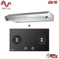 ราคา (Eve) เครื่องดูดควันแบบมาตรฐาน HF-HSM102AT-90 + เตาแก๊สฝังกระจก 2 หัว HB78-SBH289BG.1NZ (12787761)