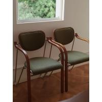 ราคา Kyotohaus เก้าอี้ทานอาหารสไตล์ย้อนยุคสไตล์ฝรั่งเศส เก้าอี้สแตนเลส พนักพิงนุ่ม (12802724)