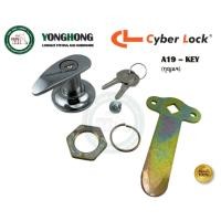 ราคา CL กุญแจตู้เหล็ก กุญแจตู้เอกสาร กุญแจตู้ไฟ มือจับตู้ไฟ มีให้เลือก แบบกุญแจ A19-KEY มือจับ A19-DUMMY A19 A19-KEY (กุญแจ) (12817120)