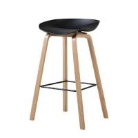 ราคา Decor-A เก้าอี้ เก้าอี้บาร์ เก้าอี้ทรงสูง เก้าอี้เคาน์เตอร์บาร์ เก้าอี้ขาไม้แท้ เฟอร์นิเจอร์แต่งบ้าน ดำขาเหล็ก (12792085)