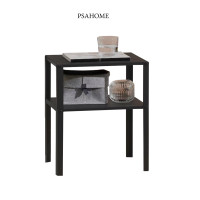 ราคา PSAHome โต๊มินิมอล แข็งแรง ทนทาน โต๊ะข้างเตียง โต๊ะกาแฟ โต๊ะวางของ โต๊ะข้างโซฟา สำหรับร้านกาแฟและออฟฟิศ ดำ (12807601)
