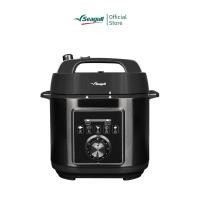 ราคา Seagull หม้ออัดแรงดันไฟฟ้า 6 ลิตร (สีดำฝาด้าน) หม้ออัดแรงดัน หม้อตุ๋นไฟฟ้า หม้ออัดความดันไฟฟ้า (12814531)