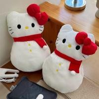 ราคา PP Home ตุ๊กตา+กระเป๋าน้ำร้อนไฟฟ้า Kitty Snowman สโนว์แมน คิตตี้ ถุงน้ำร้อน ประคบแก้ปวด Nordic style ของขวัญ Kitty Snowman (12811274)