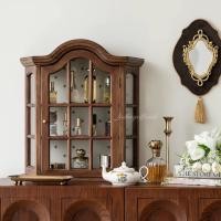 ราคา Loadingofficial-ตู้โชว์ / ตู้กระจกทรงโค้งบานหน้าต่างสไตล์วินเทจ จะวางตั้งหรือแขวนติดผนังก็ได้น้าา (12794867)