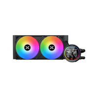 ราคา XIGMATEK LK 240 Pro Digital Black With 2.7inch Smart Digital LCD 240mm CPU Liquid Cooler (12800248)