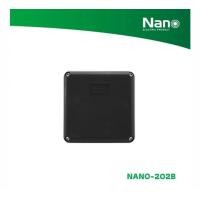 ราคา NANO กล่องกันน้ำพลาสติก 4x4x2.5" (สีขาว สีเทา สีดำ สีเหลือง) NANO-202 สีดำ (12792352)