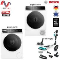 ราคา (BOSCH) เครื่องอบผ้า 9 kg รุ่น WQB245B0TH + เครื่องซักผ้า 10 kg รุ่น WGB254A0TH + เครื่องดูดฝุ่นไร้สาย รุ่น BCS71HYG3 (12812332)