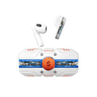 ราคา Black Shark Rokas 3 หูฟังเล่นเกมไร้สาย ดีเลย์ต่ำ 45ms เคสหมุนได้ พร้อมเสียง ไฟเอฟเฟกต์ -1Y White (12788386)