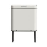 ราคา ANYHOME ถังขยะทรงเหลี่ยม ANH-3042 40L สีเทาอ่อน (12802946)