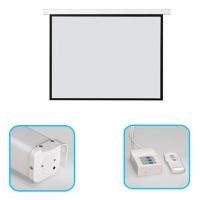 ราคา RAZR Projector Screen รุ่น EMW-A120 จอภาพ 120" โปรเจคเตอร์ แบบมอเตอร์ไฟฟ้า รีโมทไร้สาย สีขาว ขนาด 162 x 258 cm Screen Fabric Matte White... ขาว 120" ห (10117645)
