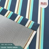 ราคา PASAYA ผ้าม่านประหยัดพลังงาน - COLOR FIELD (TROPIC GREEN) แบบที่1 240x165 TROPIC GREEN (10245091)