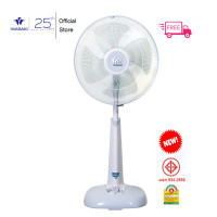ราคา WASAKI วาซากิ พัดลมปรับระดับ 16 นิ้ว - รุ่น F1 สีเทาอ่อน ปรับระดับ (Slide) (10221007)
