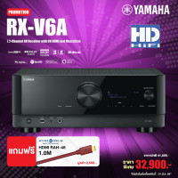 ราคา Yamaha RX-V6A AV Receiver 7.2CH 7.2-Channel AV Receiver with 8K HDMI and MusicCast Black (10245362)