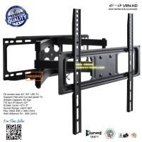 ราคา New A3950 ขาแขวนทีวี 32 - 55 inch LED,LCD TV,Super Economy Full-motion TV Wall Mounts 52x25x7 แข็งแรง ไม่บิดงอ สีดำ (10347836)