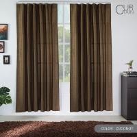ราคา PASAYA ผ้าม่านกันไฟลาม - FILIGRANA ประตู 135 X 225 เซนติเมตร COCONUT (10366238)