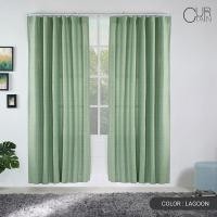 ราคา PASAYA ผ้าม่านกันไฟลาม - FILIGRANA หน้าต่าง 135 X 165 เซนติเมตร LAGOON (10366241)