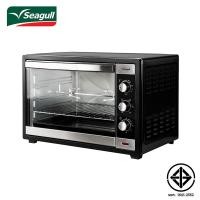 ราคา Seagull เตาอบไฟฟ้า 60 ลิตร รหัส 150001241 แบบที่1 60 ลิตร สเตนเลส ดำ (10434923)