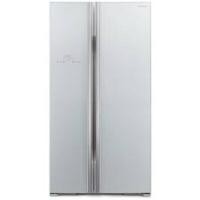 ราคา HITACHI ตู้เย็น RS600P2THGS22 คิว SIDEBYSIDE ฟรี TOSHIBA เครื่องซักผ้า 6.5KG มีตำหนิ ขาว 22 คิว R-S600P2TH (10438898)