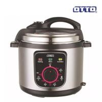 ราคา OTTO หม้อแรงดันไฟฟ้า นึ่ง ต้ม ตุ๋น ขนาด 5 ลิตร PC-225 35 x 20 x 15 หม้อแรงดันไฟฟ้า สีดำ (10473239)