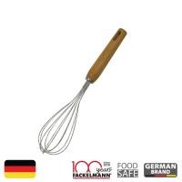 ราคา ที่ตีไข่ด้ามไม้ ตะกร้อมือด้ามไม้ S/S Egg Whisk with wooden handle Barcode 6944804570380 Silver 50 CM stainless steel (10479308)