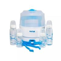 ราคา Home Lover เครื่องนึ่งขวดนม ไฟฟ้า เนเจอร์ รุ่น (Easy) ฆ่าเชื้อด้วยไอน้ำ สีขาว ตู้อบฆ่าเชื้อ (10473141)