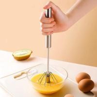 ราคา MONO9 ตะกร้อตีไข่ ที่ตีไข่สแตนเลส ที่ตีฟองนม ที่ตีฟองกึ่งอัตโนมัติแบบมือกด อุปกรณ์ผสมอาหาร 12 นิ้ว สี 30 x 7 x 5 Mono9 (10471004)