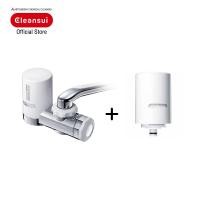 ราคา ซื้อคู่ถูกกว่า Mitsubishi Cleansui เครื่องกรองน้ำดื่ม Faucet mounted EF201+ไส้กรองEFC21 รุ่น EF201+EFC21 แพ็คคู่ สี (10502392)