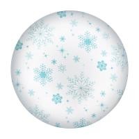 ราคา LeKise โคมไฟติดเพดาน LED 24W แสงขาว (DL) 389/006 ลายเกล็ดหิมะสีฟ้า ขนาด 15 นิ้ว สีขาว สไตล์ Modern (10591570)