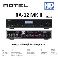 ราคา ROTEL A12 MKII Integrated Amplifier Black (10655105)