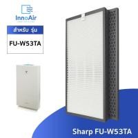 ราคา SHARP แผ่นกรองอากาศ รุ่น FU-W53TA / FU-W43TA / FU-S51TA / FU-S40TA ไส้กรอง FZ-W53SEF, FZ-S51SEF แผ่นกรองสีขาว (10706440)