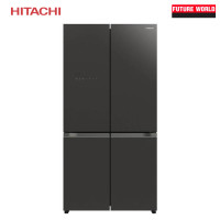 ราคา HITACHI ตู้เย็น 4 ประตู 20.1 คิว รุ่น R-WB640VF เทา (10794219)