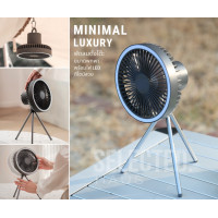 ราคา Selected.haus พัดลมพกพาขนาดเล็ก สไตล์ Minimal แต่งบ้าน สายแคมป์ปิ้ง สายแคมป์ปิ้ง Minimal สีเทา (10814600)