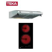 ราคา Teka Official Shop (Thailand) TEKA เตาเซรามิกไฟฟ้า 2 หัวเตา รุ่น VE 2 SC แถม เครื่องดูดควัน รุ่น C 605 BLACK 2 หัวเตา (10773835)