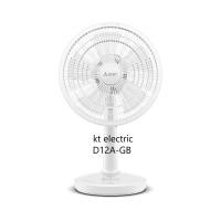 ราคา MITSUBISHI พัดลมตั้งโต๊ะ 12 นิ้ว รับประกันมอเตอร์ 5ปี อะไหล่ภายในเครื่อง 1ปี D12A-GB ขาว D12A-GB (10832861)