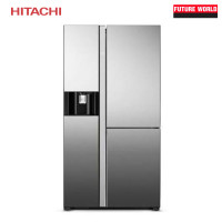 ราคา HITACHI ตู้เย็น SIDE BY SIDE รุ่น R-M600VAG9THXMIR 20.1 คิว กระจกเงา อินเวอร์เตอร์ กระจกเงิน (10828664)