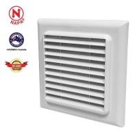 ราคา Napa ฝาครอบช่องระบายอากาศ ชนิดตะแกรง 6 นิ้ว สีขาว (10855669)