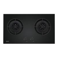 ราคา Eve เตาแก๊ส 2 หัว เตาแก๊สแบบฝัง HB78-2BCC/BG ดำ (10834893)