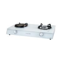 ราคา Lucky Flame เตาแก๊สตั้งโต๊ะ 2 หัว AG-2102S(W) หัวเตาอินฟราเรดและหัวเตาทองเหลือง สีขาว ขาว (10828610)