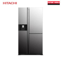 ราคา HITACHI ตู้เย็น SIDE BY SIDE รุ่น R-MX600GVTH1-MGW ขาว 20.1 คิว (10861973)