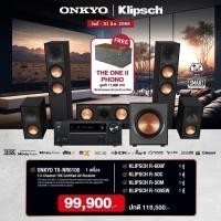 ราคา Onkyo TX-NR6100 + Klipsch R-Reries Black (10908431)