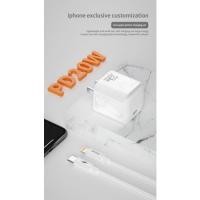 ราคา Kawa หัวชาร์จพร้อมสาย Mini 20W PD Fast charger พร้อมสายชาร์จ normal (10916104)