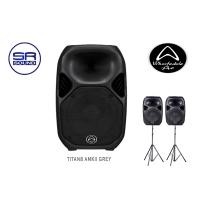 ราคา WHARFEDALE PRO TITAN8 AMKII GREY ตู้ลำโพงมีขยาย 8 นิ้ว/ใบ ดำ (10942377)