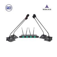 ราคา MICROTECH MT444D ไมค์ประชุมไร้สายชุด 4ตัว/ชุด ดำ (10935846)