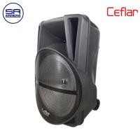 ราคา CEFLAR K242 ตู้ลำโพงแบบมีขยาย 15นิ้ว/ใบ ดำ (10960740)