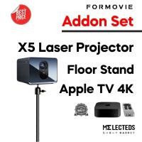ราคา Set Formovie X5 Laser Projector 4K เลเซอร์โปรเจคเตอร์ Set (10973458)