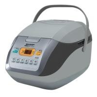 ราคา Sharp หม้อหุงข้าวอุ่นทิพย์คอมพิวเตอไรซ์ รุ่น KS-COM18 มีให้เลือก 2 สี เทา (10984961)