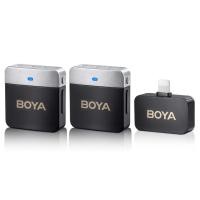 ราคา Boya BY-M1V Wireless Lavalier Microphone for iPhone Android Smartphones Cameras ไมโครโฟนไร้สาย ตัดเสียงรบกวน Boya BY-M1V6 (10993279)