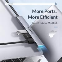 ราคา ORICO Aluminum HUB 4 Port USB 3.0 2.0 Multi Splitter OTG Adapter Portable TF Dock For Macbook Pro PC Computer Accessorie (USB-A)USB A*3 + TF* (AHU1-3T (11012369)