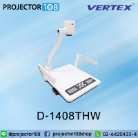 ราคา VERTEX D-1408THW Series Visualizer เครื่องฉายภาพ 3 มิติ สามารถออกใบกำกับภาษีได้ White (10959987)